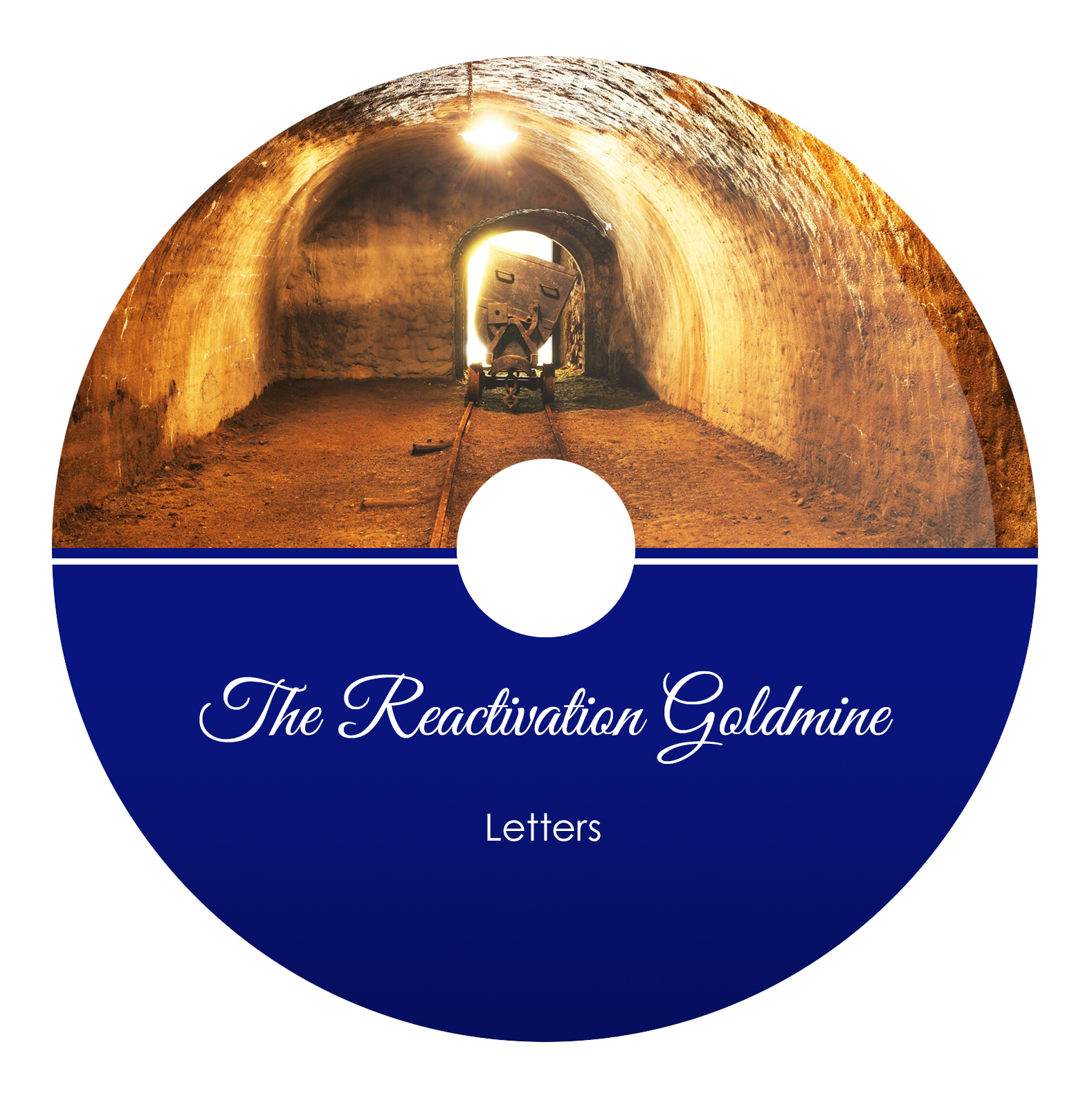 CD containing the 10 Reactivation Goldmine letters and bonus grapphics
