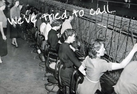 For that initial post telephone contact...